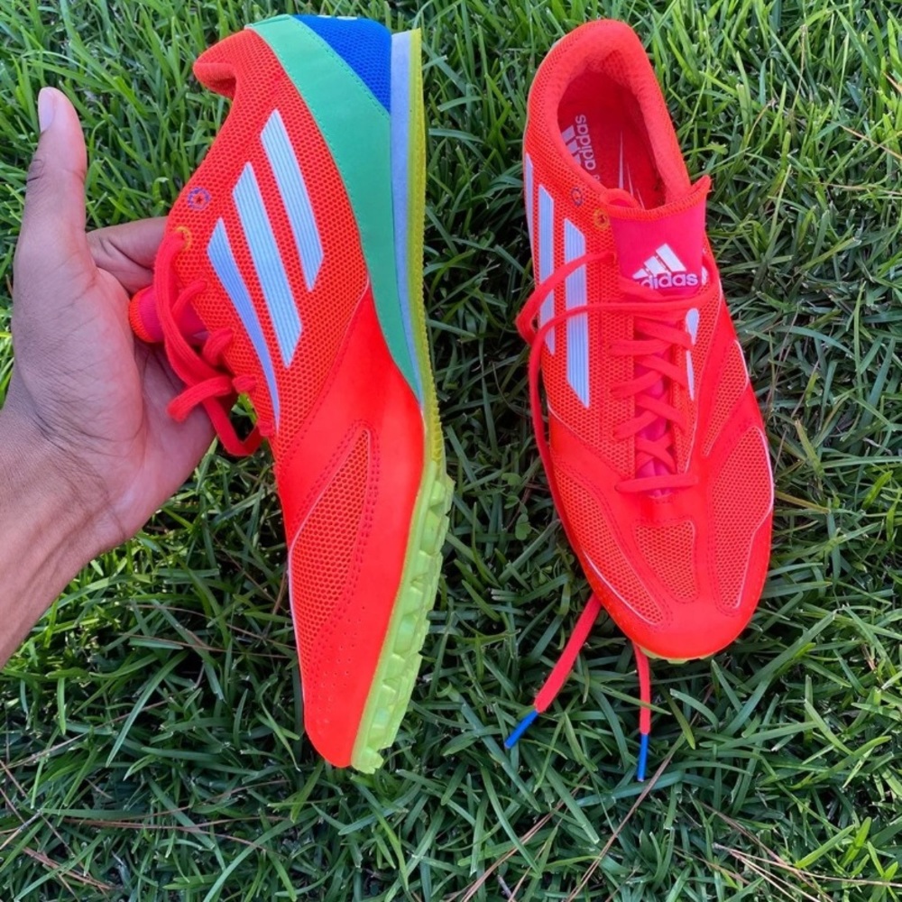 Adidas running spikes